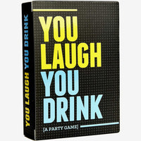 Thumbnail for a box with the title you laugh you drink