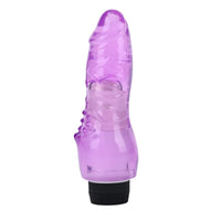 a purple dildo on a white background