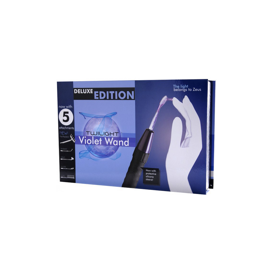 Deluxe Edition Twilight - Electric Stimulation Wand with 5 Attachments