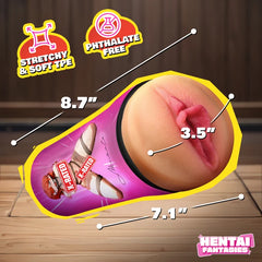Hentai Fantasies Asuna TPE Male Masturbator With Textured Removable Sleeve, 8.7-Inch (Copy) – complete luxury intimate accessory set