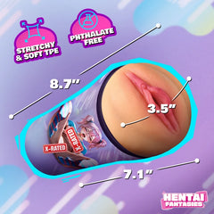 Hentai Fantasies Haruka the Gamer Girl Pussy Masturbator with textured inner tunnel, soft TPE sleeve and Hentai Fantasies Asuna styling