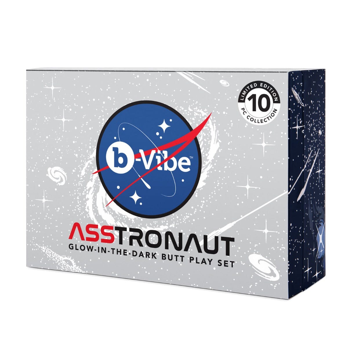 B-Vibe Asstronaught Glow in the Dark Butt Play Kit