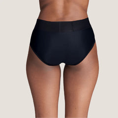 Aura Boxer Harness & Packer by SAPHETTE, ideal for nonbinary and sapphic lovers, blending everyday comfort with sensual play.