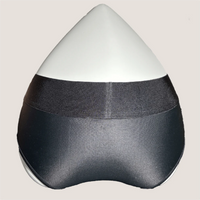 Luxurious Aura Boxer Harness by SAPHETTE, featuring a reinforced O-ring panel for double dildo compatibility and inclusive fit for diverse bodies.