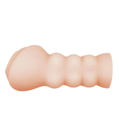 Realistic vagina stroker with ribbed internal texture