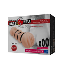 Crazy Bull Julia skin-like texture male stroker