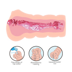 Crazy Bull Self Lubricating 3D Vagina Masturbator Sleeve
