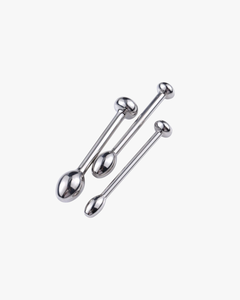 Scandals Rose Bud Urethral Plug, a sleek dilator with rose-shaped design for intimate sounding and urethral stimulation.