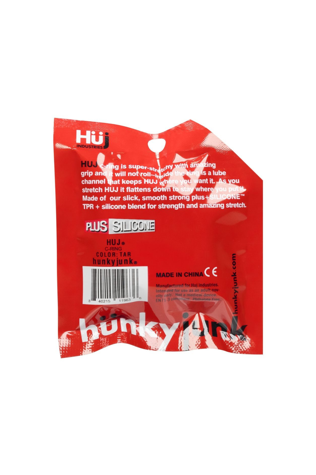 Hunkyjunk HUJ C Ring - Oxball | Stretchy Silicone Cock Ring