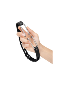 Close-up of the Spider Stretch Gag, showcasing its unique spider-like structure, perfect for an immersive BDSM experience.