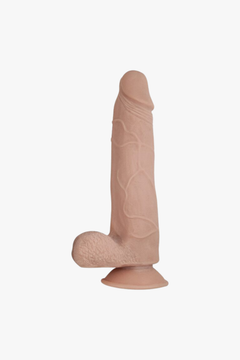 RealCocks Dual Layer Bendable Dildo 8 Inch Vanilla