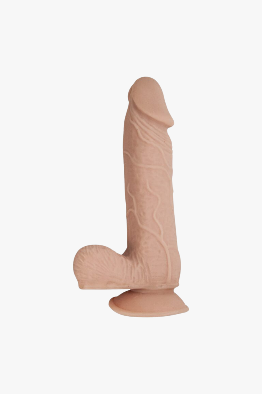 RealCocks Dual Layer Bendable Dildo 7 Inch Vanilla