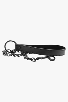 S&M Fishnet Collar & Leash Bondage Set in a romantic setting, showcasing its suitability for bedroom play.
