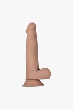 RealCocks Dual Layer Bendable Dildo 7.5 Inch Vanilla
