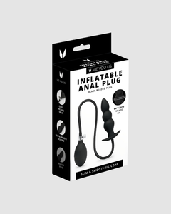 Exquisite Me You Us Inflatable Beaded Anal Silicone Butt Plug, embodying luxury and versatility with its inflatable beaded anal plug feature for tailored pleasure.