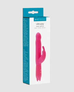 The Ultra Joy Rabbit 10 Mode Silicone Beginners Vibrator - superior rabbit vibrator designed for deep internal and external stimulation.