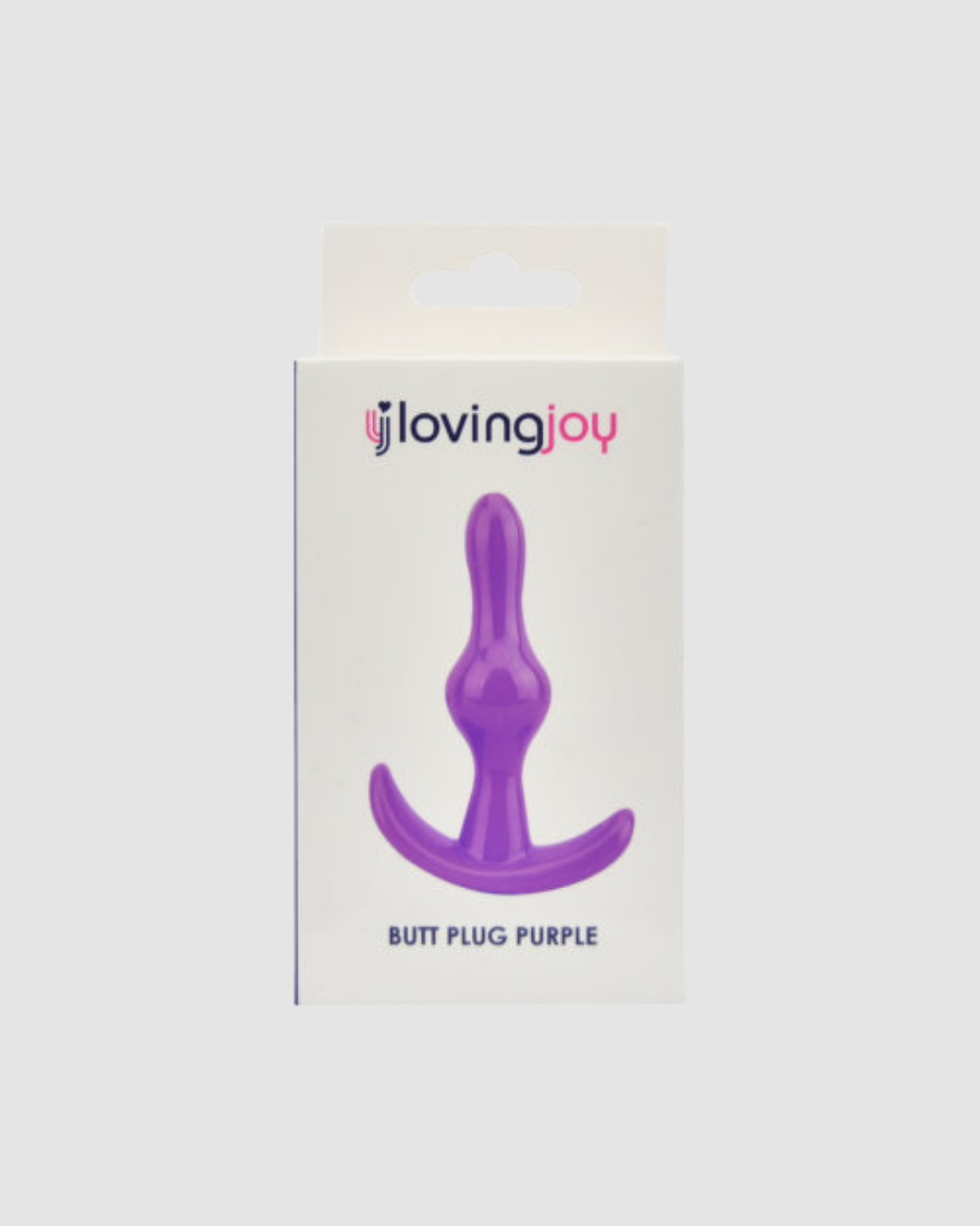 Close-up of the Purple Butt Plug Anchor, a beginner-friendly butt plug that offers a delightful sensory experience with its quality craftsmanship and beginner-friendly features.