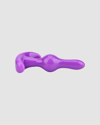 Sophisticated view of the Purple Butt Plug Anchor by Loving Joy, highlighting the opulent purple hue that elevates intimate moments with a stylish touch.