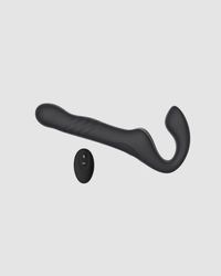 Mina Surge Remote Thrusting Vibrating Strapless Strap On - 3 Motors, 10 Vibrating & 3 Thrusting Modes