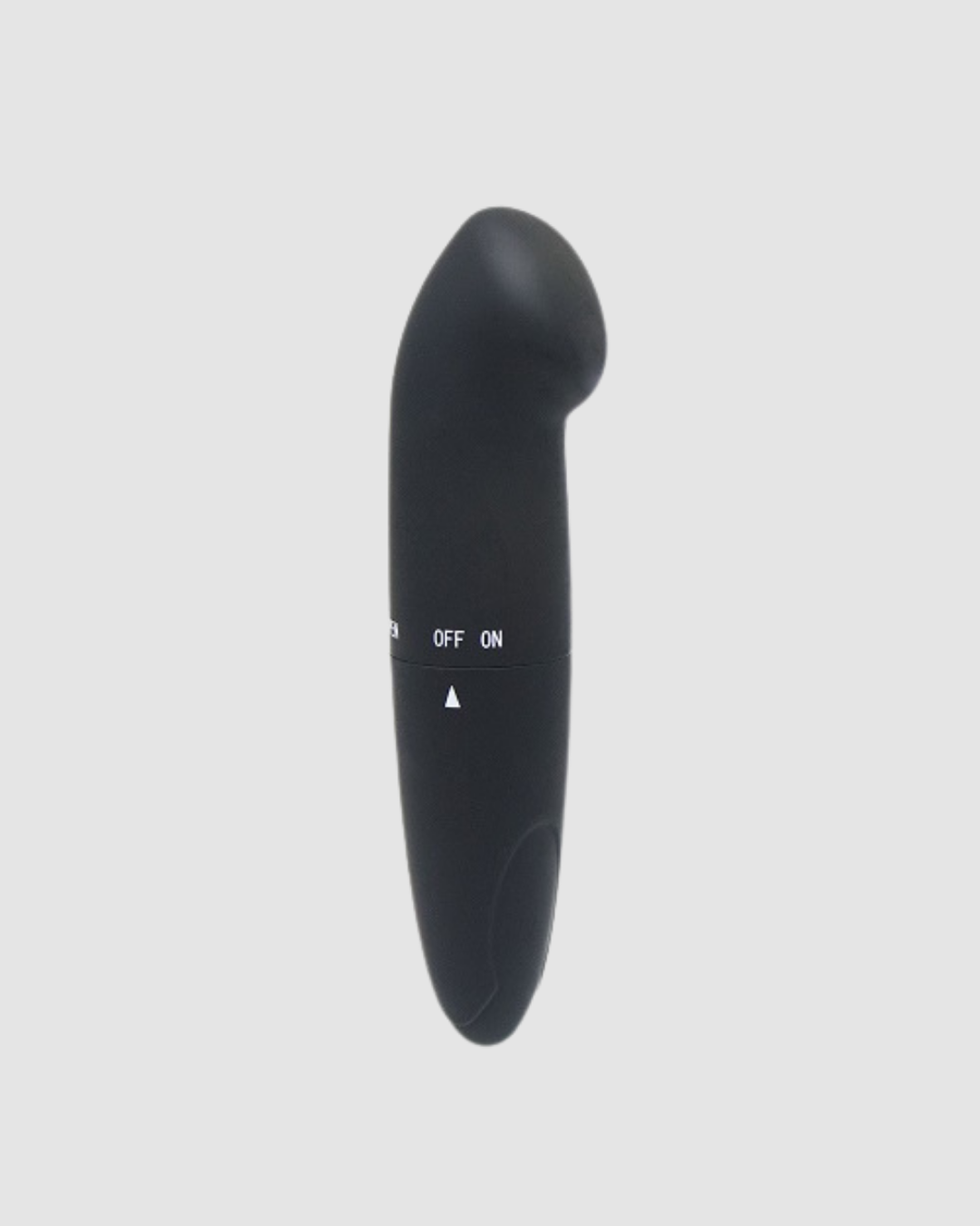 Loving Joy mini G-spot vibrator in black with lavender, rose gold, and orange accents, compact and discreet for personal pleasure.