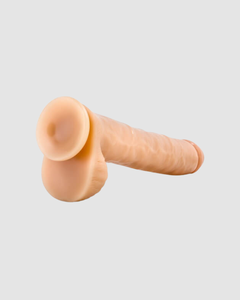 Opulent 14 Inch Dildo - This lavish large realistic dildo promises unparalleled gratification and the unlocking of your deepest desires.
