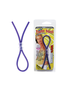 Experience deeper intimacy with the Adjustable Silicone Cock Ring - The Tight Spot. A sophisticated adjustable cock ring for maximising pleasure.