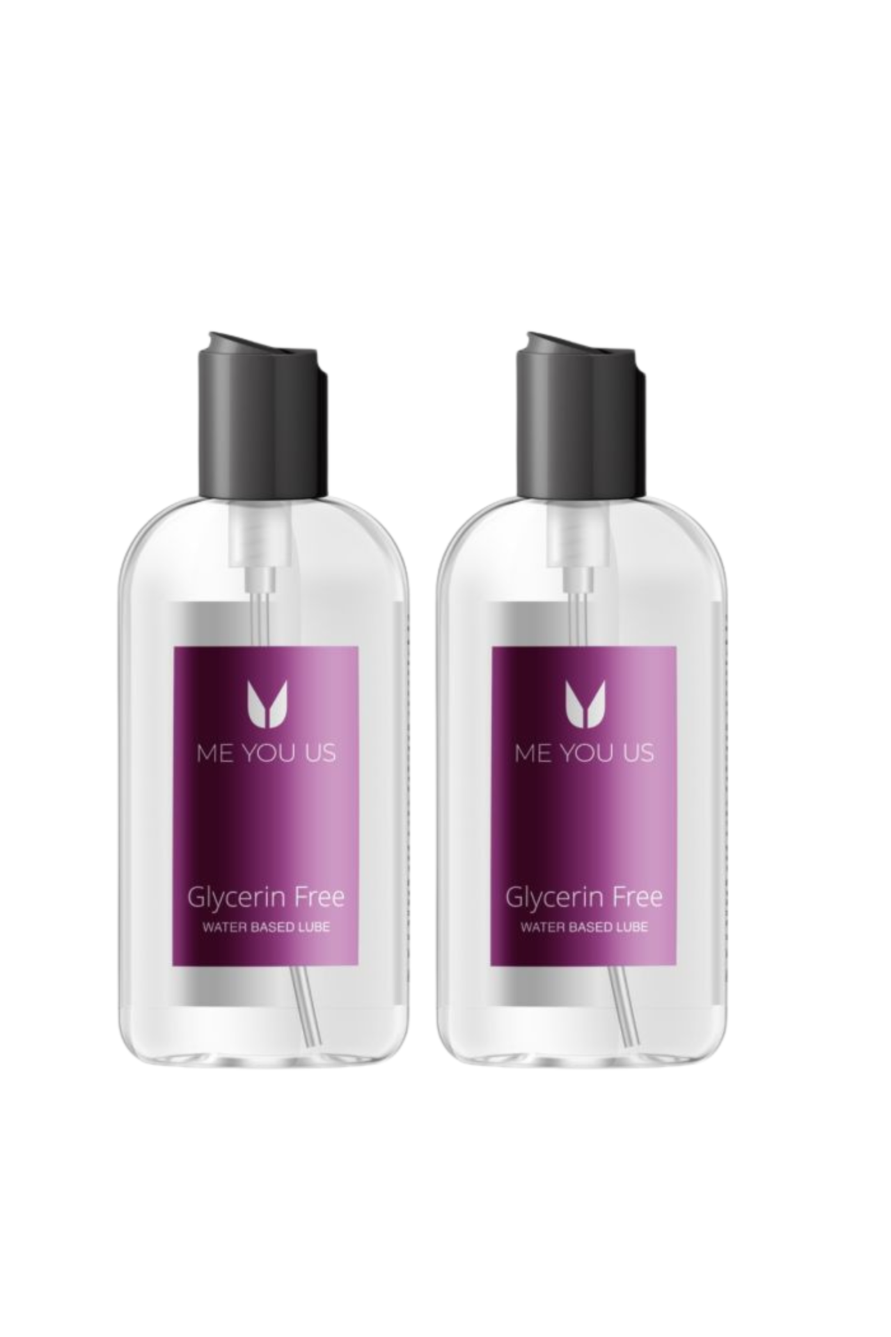 Glycerine Free Slix Water Based Lube spread on a silk surface, highlighting its non-irritating glide and premium texture.