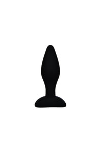Large Silicone Anal Plug for Beginners with Tapered Tip and Flared Base - 10.5cm Insertable Length