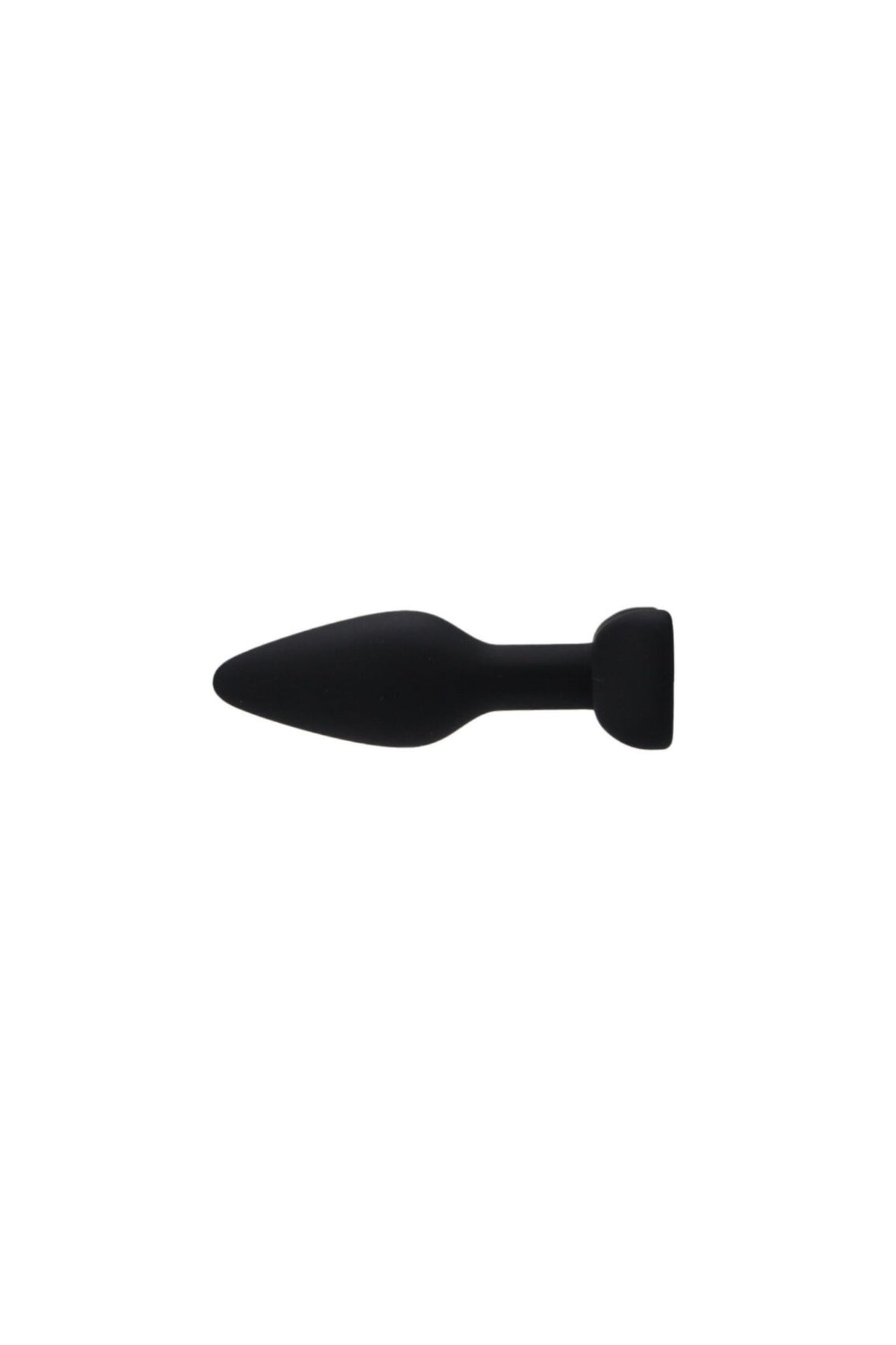 Large Silicone Anal Plug for Beginners with Tapered Tip and Flared Base - 10.5cm Insertable Length