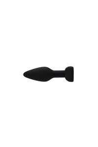 Large Silicone Anal Plug for Beginners with Tapered Tip and Flared Base - 10.5cm Insertable Length