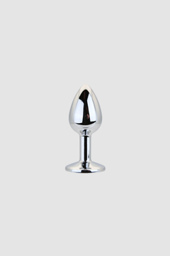 Toosh Butt Plug With Gems with pointed tip for easy insertion, blending luxury and functionality.