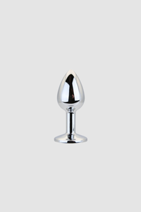 Toosh Butt Plug With Gems with pointed tip for easy insertion, blending luxury and functionality.