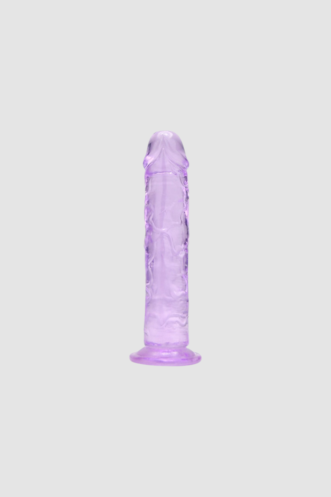Loving Joy 6 Inch Suction Cup Dildo In Pink or Purple - Realistic, Body-Safe TPE, Hands-Free Fun