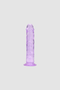 Loving Joy 6 Inch Suction Cup Dildo In Pink or Purple - Realistic, Body-Safe TPE, Hands-Free Fun