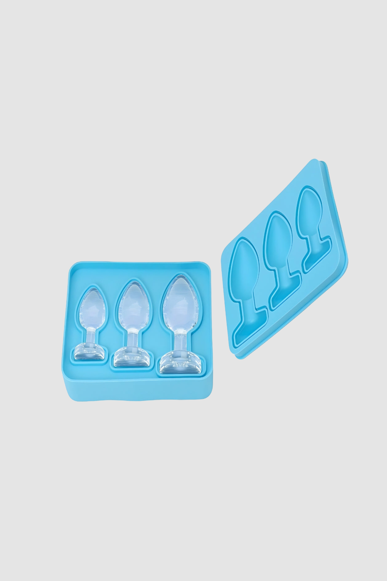 Butt Plug Ice Cube Tray - Novelty Silicone Ice Mould with 3 Sizes for Fun and Unique Gifts