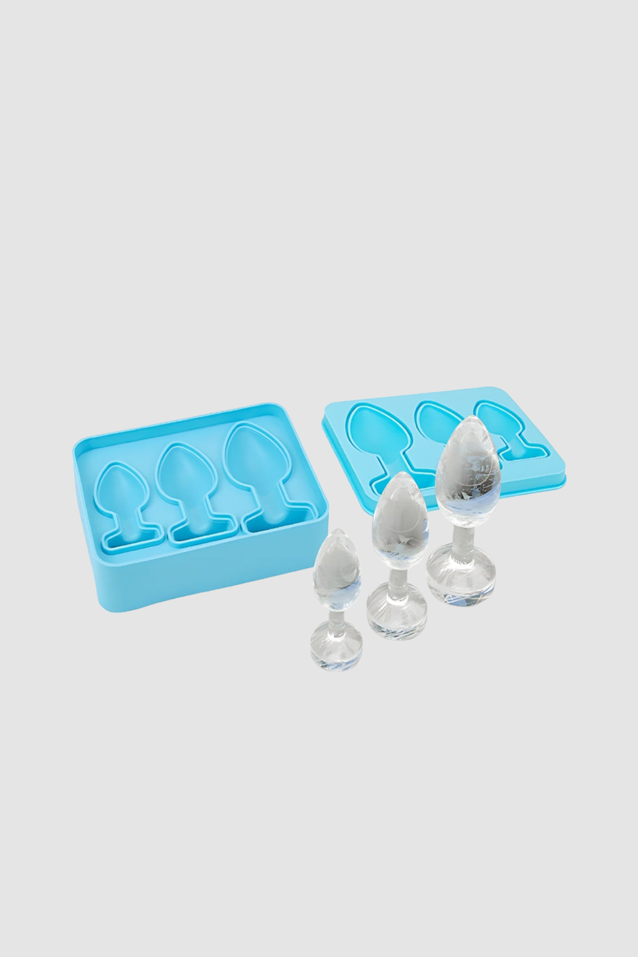 Butt Plug Ice Cube Tray - Novelty Silicone Ice Mould with 3 Sizes for Fun and Unique Gifts