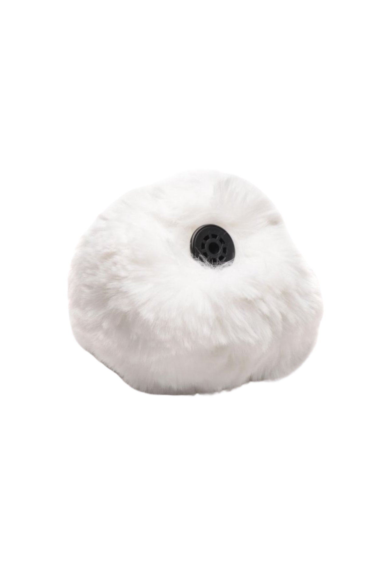 Interchangeable Bunny Tail – Soft White, Pink, or Black Tail for Snap-On Tailz Anal Plug Fun