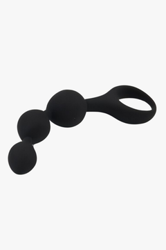 Triple Ripple Silicone Anal Beads Set - Gradually Increase for Sensory Pleasure
