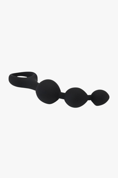 Triple Ripple Silicone Anal Beads Set - Gradually Increase for Sensory Pleasure