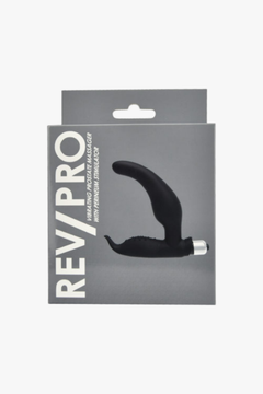 Rev-Pro Vibrating Prostate Massager with Perineum Stimulator