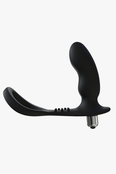 Rev-Pro Vibrating Prostate Massager with Cock Ring - Ribbed, Bulbous Tip for Ultimate Stimulation