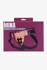 Mina Shimmer Strap-On Harness