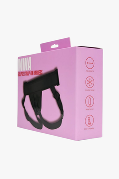 Mina Eclipse Premium Strap-on Harness with Adjustable Fit & Bullet Pocket for Vibrations