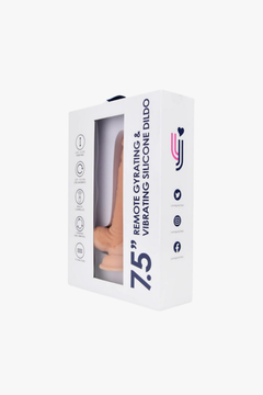 Loving Joy 7.5″ Remote Thrusting & Vibrating Silicone Dildo with 10 Functions & Suction Base