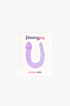 Loving Joy Double Mini Dildo - Realistic TPE Dual-Ended Toy - 28cm Length