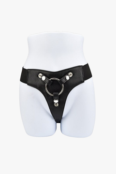 Loving Joy Harness - Elastic Strap-On Harness Fits UK Sizes 10-16 with Sturdy O-Ring and Padded Front