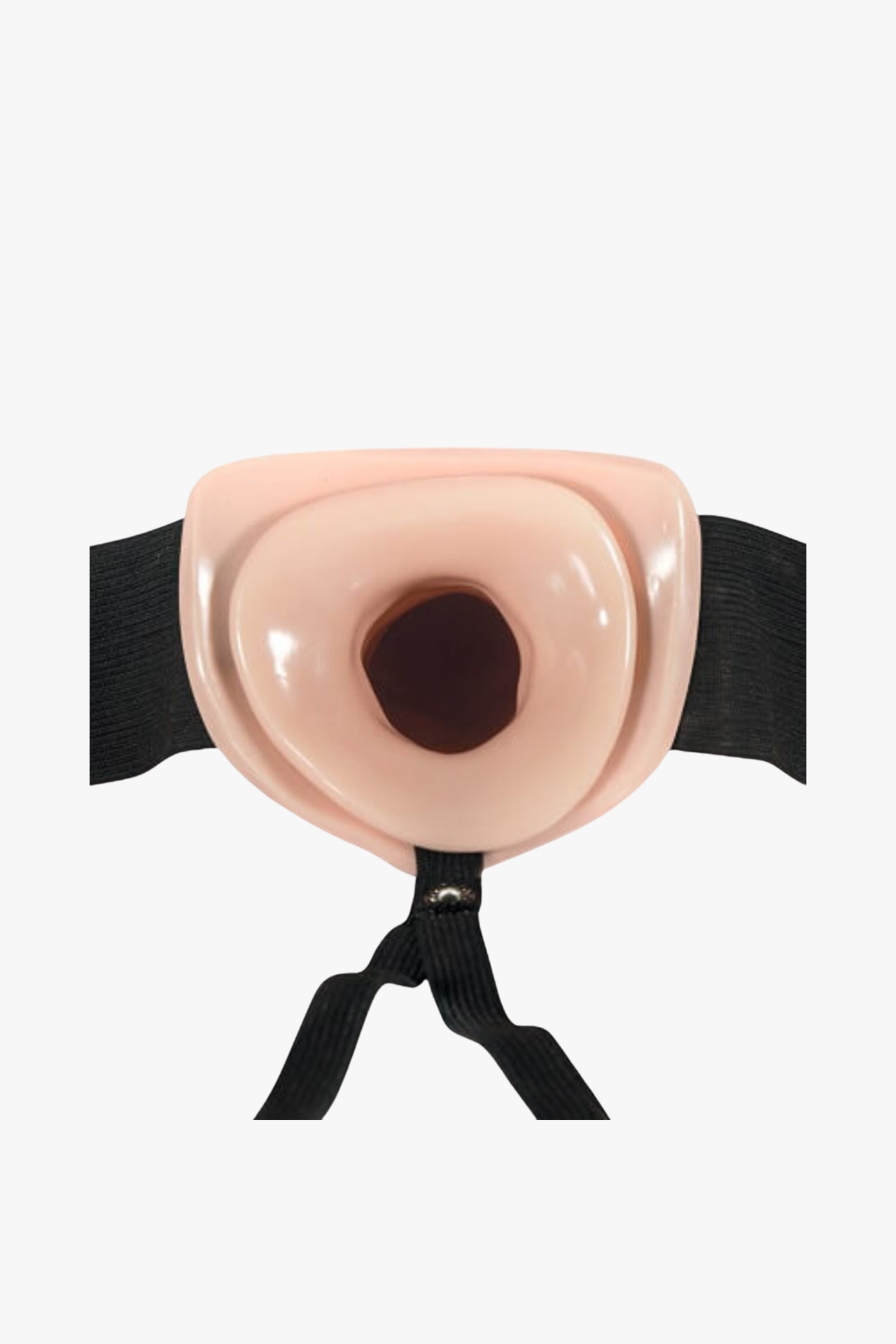 Unisex Hollow Strap-On 6 Inch With Padded Base And Adjustable Thick Elastic Straps