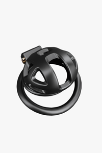 Impound Sentinal Cock Cage - Male Chastity Cage with 3 Sizes, ABS & Metallic Design