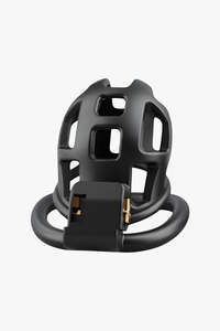 Impound Sentinal Cock Cage - Male Chastity Cage with 3 Sizes, ABS & Metallic Design