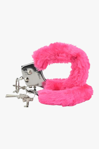 Heavy Duty Furry Handcuffs by Bound to Play - Adjustable and Comfortable